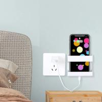 Estante Multifuncional Para Almacenamiento De Teléfonos Móviles 1 Pieza Caja De Almacenamiento Para Control Remoto Montada En La Pared Organizador Plástico Para El Hogar - details 2