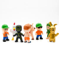 Figura De Acción Stumble Guys Kawaii Anime PVC Modelo Juego Estatua Set Multijugador Colección Regalo De Cumpleaños Para Niños - details 5