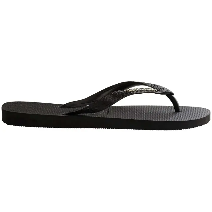 Chanclas Havaianas Hav. Logo Metallic 41/42 para mujer en color negro - 1