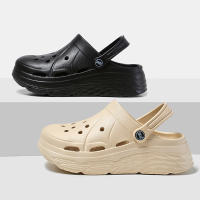 Clogs De Verano Para Mujer Con Plataforma Gruesa Y Respirables Sandalias De Jardín Con Agujeros Antideslizantes Y Ligeros Para Playa - details 3