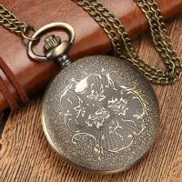 Reloj De Bolsillo Vintage De Metal Con Estilo Motocicleta Y Reloj De Cuerda Para Hombres Regalo Steampunk Antiguo - details 5