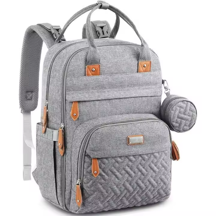 Mochilas de maternidad, Mochilas Pañaleras with Ganchos para Carro, Bolsa Pañales Maternidad para Mama - 1