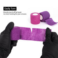 6/12/24pcs Banda Elástica Para Tatuaje Desechable Deportiva Cinta Autoadhesiva De Algodón Accesorios Para Maquillaje Permanente - details 2