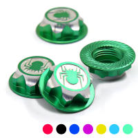 Cubierta De Rueda Antideslizante De Aluminio Para Coche RC 1:8 Con Tuerca HEX De 17mm Cubierta Anti-polvo Para Modelos De Coche RC - details 0