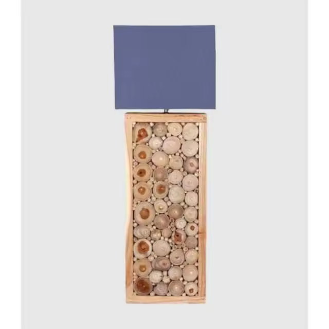 Lámpara rectangular de madera     -EkilikuaHome - 1
