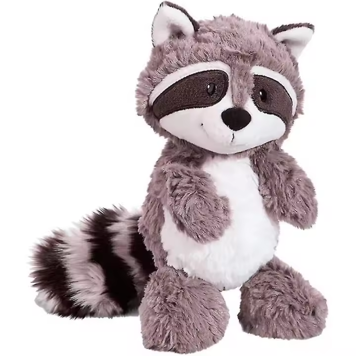 Mapache de peluche, adorable mapache de peluche, suave y cómodo, ideal como almohada para niños, regalo de cumpleaños (35 m) - 1