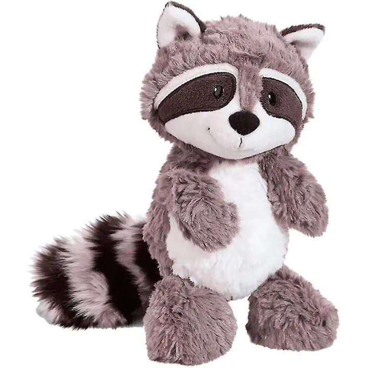 Mapache de peluche, adorable mapache de peluche, suave y cómodo, ideal como almohada para niños, regalo de cumpleaños (35 m) - 1