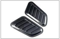 2PCS Adornos De Fibra De Carbono Para Maletero De Coche Decoración De Flujo De Aire De Adhesivos Para Ventosa Del Maletero Accesorios Para Coches - details 4