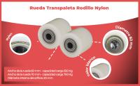 Banner - Rueda transpaleta rodillo nylon 82x60 mm 650 Kg