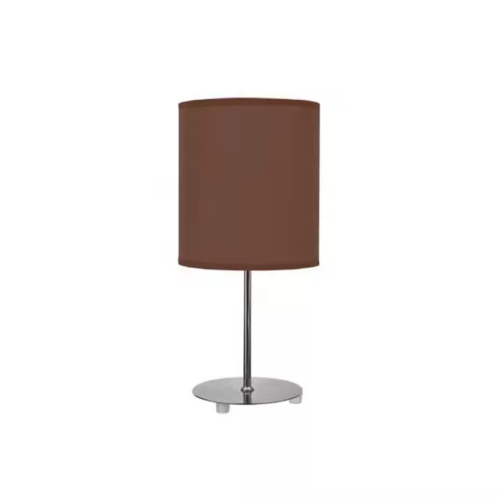 Lámpara de Mesa FABRILAMP Sobremesa Nicole Chocolate 1xe14 (36x16) - 1