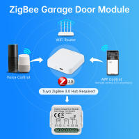 Módulo Controlador Inteligente Para Puerta De Garage Tuya WIFI/Zigbee Compatibilidad Con Alexa Google Home Assistant Siri Voceado Control - details 12