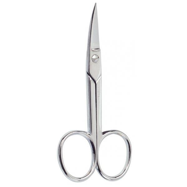 BETER Tijera Manicura Uñas Curva Cromada Tijeras para Manicura