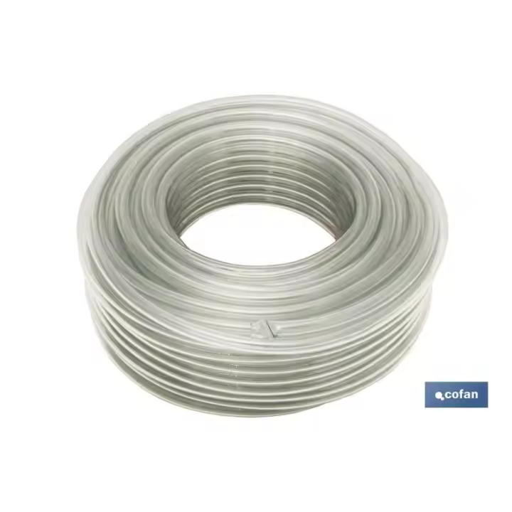 Manguera pvc monocapa cristal 30x38mm/25m - 1