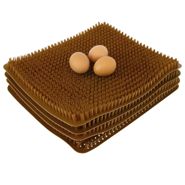 Alfombras De Cama Para Pollo Lavables Almohadillas De Nido De Plástico Recortables Y Reutilizables Para Ponedoras De Huevos Accesorios Para Ponedoras - 1