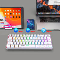 L500 Wired/Wireless Gaming Keyboard 61 Keys With Dynamic RGB Backlight For PC Laptop Gamer - details 16
