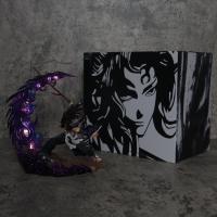 Figura De Anime Demon Slayergk 23cm Luz Destacada Tsugikuni Yoriichi Y Kokushibo Batalla Furiosa Estatua Decorativa Para Escritorio Regalo Para Fans - details 32