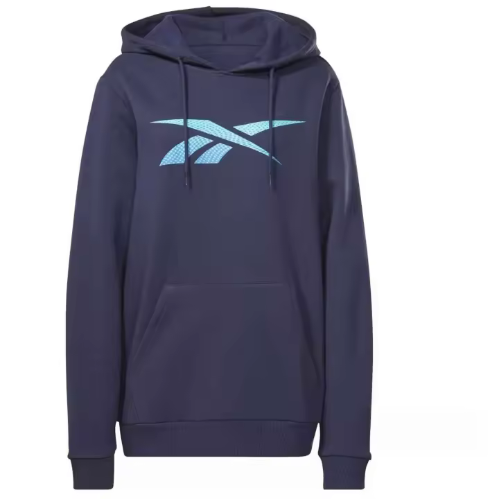 Sudadera Reebok Ri Fleece Marino Hoodie  Hs0042 - 1