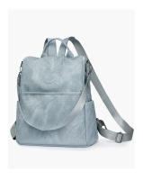 Mochila de verano para mujer, nueva, de PU, multifuncional, antirrobo, de un solo hombro, tipo mensajero, bolso de viaje - details 5