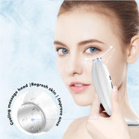 CkeyiN Máquina De Levantamiento Facial Y Cuello Masajeador Fototerapia Instrumento De Masaje Ocular Vibration Anti Arrugas Eliminador De Doble Mentón - details 21