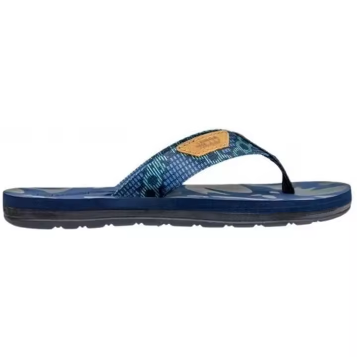 Zapatillas +8000 modelo Topin W Azul Marino/Verde - 1