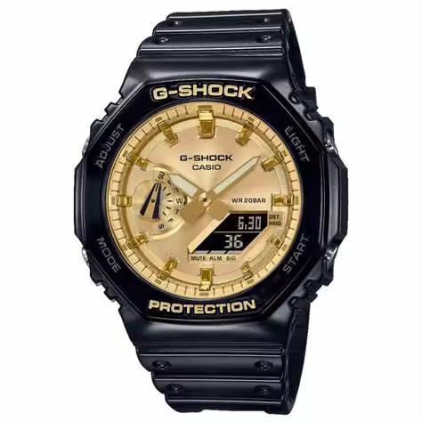Casio Reloj GA-2100GB-1AER Clasic Resistente Al Agua con Luz LED - 1