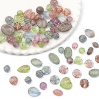 Bolas De Acrílico Transparentes Y Oroso 20g Mezcla De Bolas Esparcidas Para Creación Manual De Pulseras Collares Y Aretes - details 4