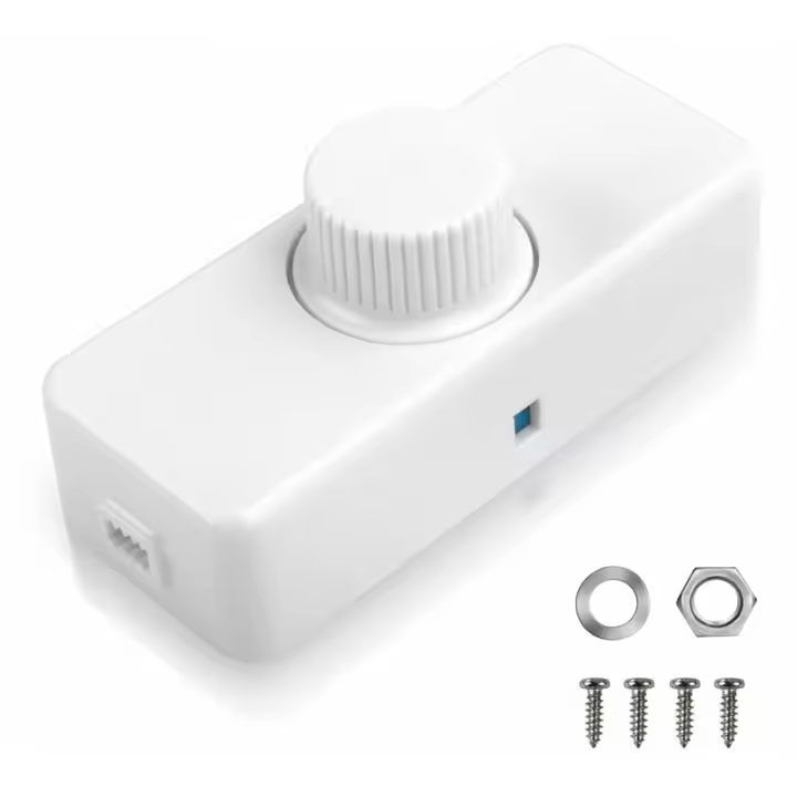 Atenuador de Luz LED 3W-100W Regulador de intensidad y Regulador de Luz 220-240V con fondo transparente regulable para lámparas LED regulables, etc. - 1