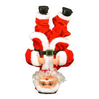 Juguete De Santa Claus Bailando Encantador Con Música Regalo Divertido Para Niños Decoración De Casa Figura Animada Eléctrica Para El Hogar - details 5