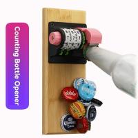 Abrepuertas Magnético Contable Para Refrescos Y Cerveza Con Contador De Bebidas Acolchado Para Refrigerador Y Pared Material De Acero Inoxidable - details 0