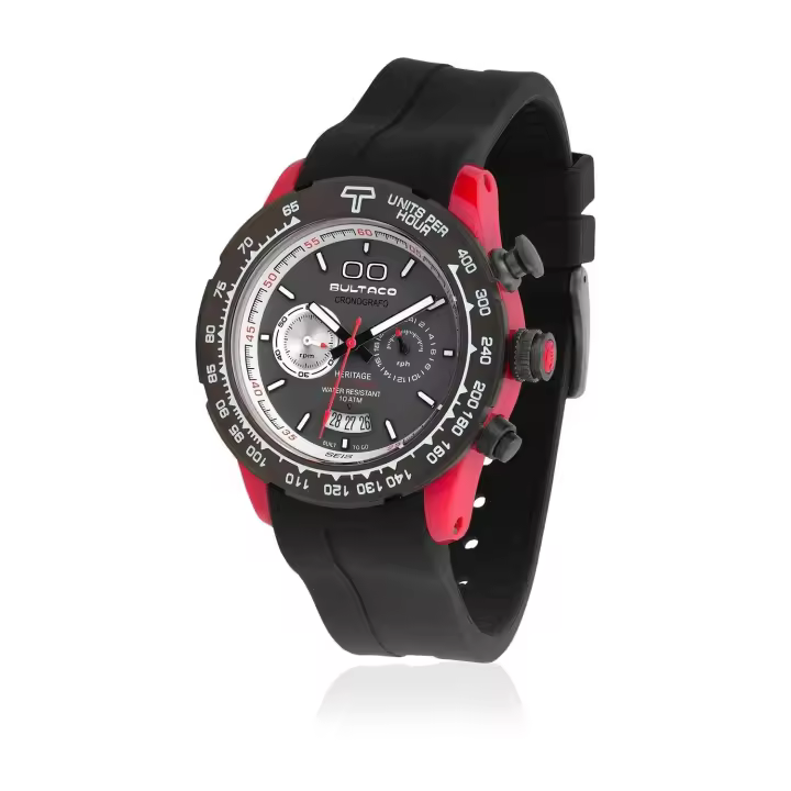 Bultaco Reloj analogico para Hombre de Miyota OS21 con Correa en Caucho H1PR43CCA1 - 1