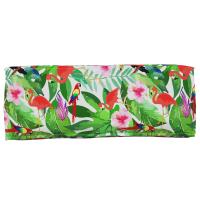 Cojín Exterior vidaXL Estampado Tropical Poliéster 120 x 12 x 40 cm - details 5