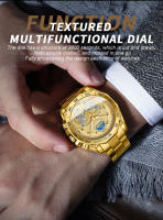 Reloj De Cuarzo Para Hombre BINBOND Lujo Deportivo Militar Casual Con Dial Decorativo Resistente Al Agua De Acero Inoxidable Estilo Business - details 15