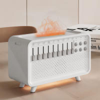 Diffusor De Aromaterapia Con Luz Nocturna Y Sonidos Naturales Bluetooth Humidificador Y Máquina De Ruido Blanco LED - details 2