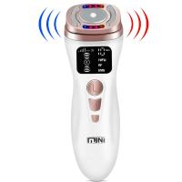 PORCHEDDU con Pantalla Máquina Facial para Eliminar Las Arrugas Masajeador Ultrasonidos RF EMS LED Rejuvenecimiento Antivejamiento Cuello Barbilla Cara Regenerador Therapy en Casa Regalar Mujer Radiofrecuencia - details 5