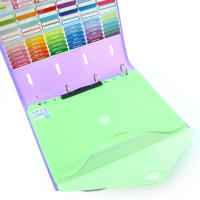 Office Box - Carpeta Sobre con Cierre de Velcro - Multitaladro - Tamaño A4+ - REF 353 - 5 Colores Classic - 4 Blush Pastel - 100% Eco - Pack 10 - details 3