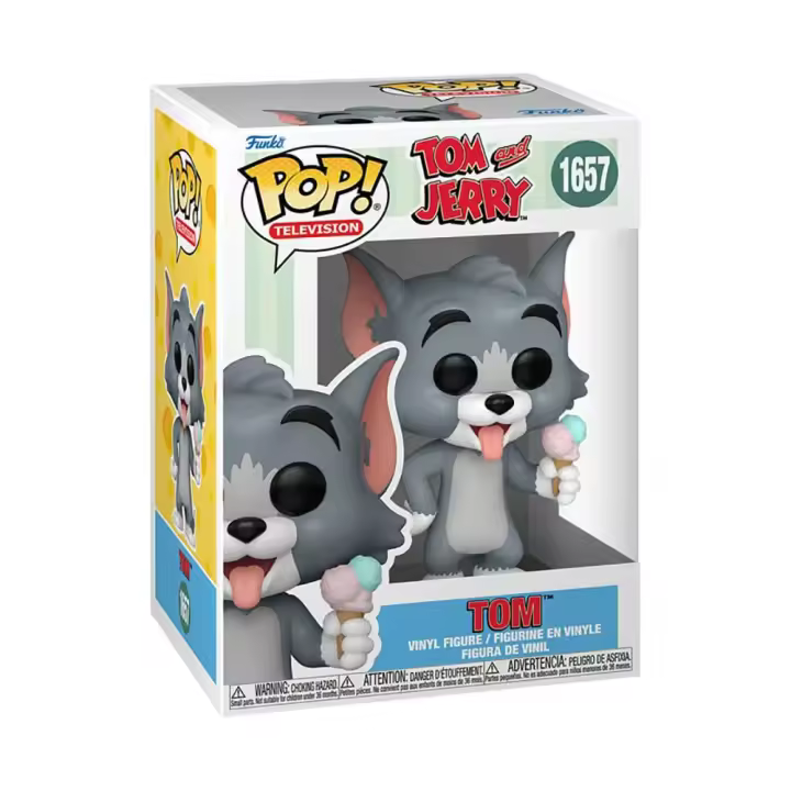 Funko Pop! Figura De Tv Tom Tom Y Jerry 9 Cm - 1