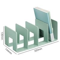 Organizador De Escritorio De Acrílico 1 Pieza 4 Compartment Divisor De Armario Colorido Cuatro Marco Estante Para Libros - details 1