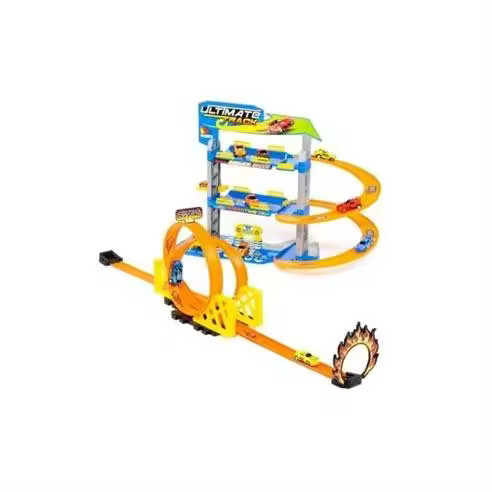 Molto Parking Ultimate para Niños Pequeños con 2 Looping Incluidos - Juego de Estacionamiento Divertido y Educativo - 1