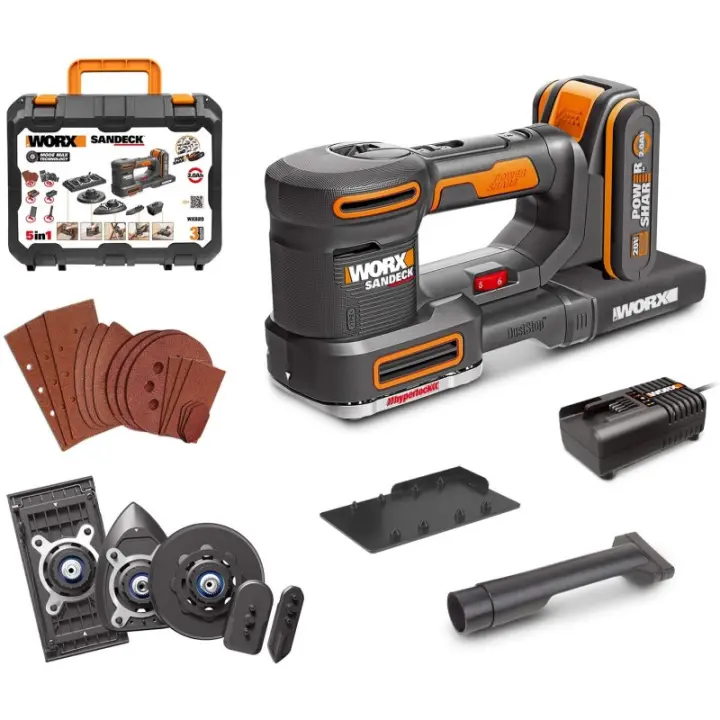 MULTILIJADORA WORX WX820 (1BAT 20V 2AH + CARGADOR) - 1