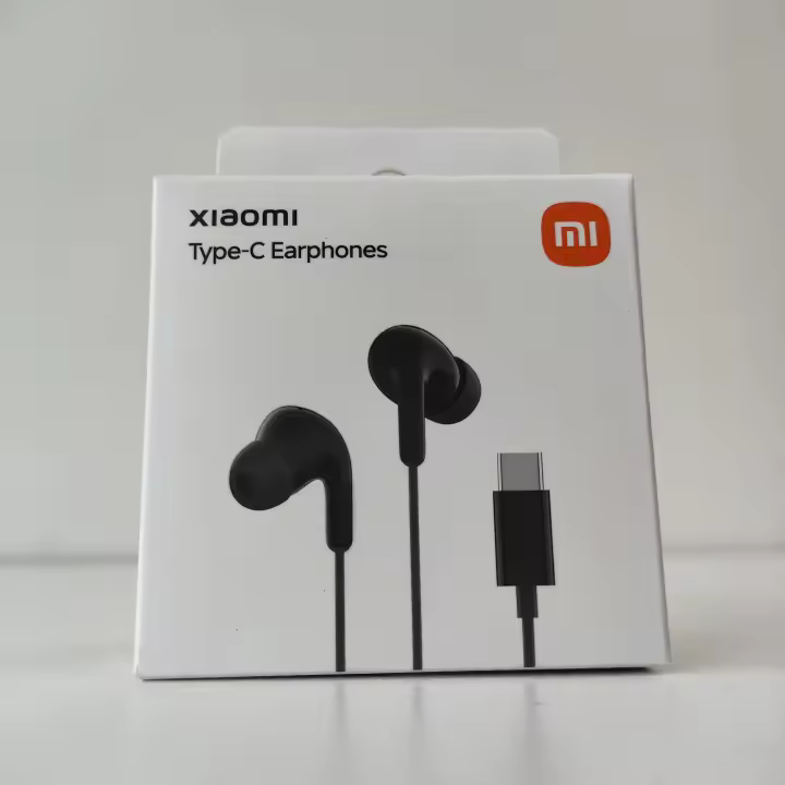 Auriculares Xiaomi Type-C Negro, Plug And Play - 1
