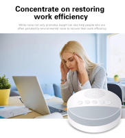 Máquina De Ruido Blanco Portátil Para Bebé Con Despertador Timer Recargable Juguete De Sueño Con Luz Nocturna Para Ayudar a Dormir - details 7
