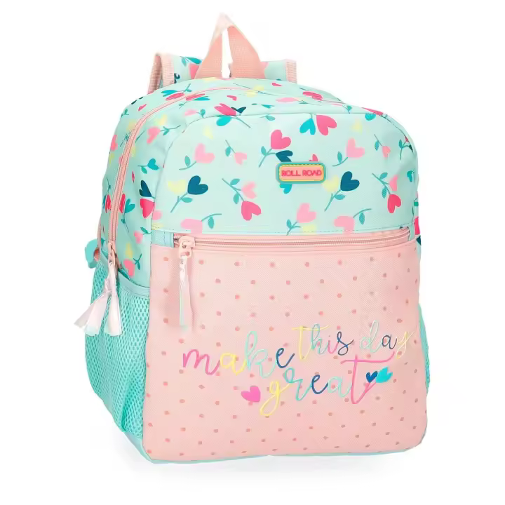 Roll Road Mochila de 27 cm x 33 cm x 11 cm fabricada en Poliéster. Multicolor - 1