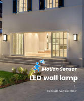 Lámpara De Pared LED Impermeable Con Sensor De Movimiento 16/30W Para Interior Y Exterior Iluminación Para Jardín Porche Balcon Y Habitaciones - details 0