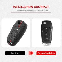 Funda Para Llave De Coche Ford Focus 4 3 MK2 MK4 Fiesta Mondeo Kuga Ecosport Ranger Protector De Llave Auto Material TPU - details 1