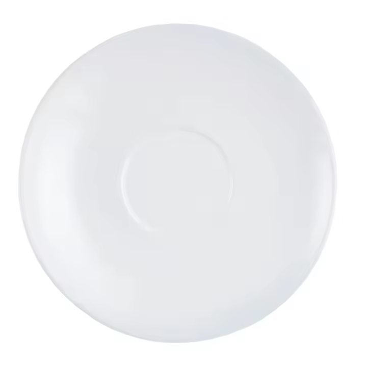 Arcoroc Set 6 Platos Opal 11CM Blanco Brillo Francia - 1