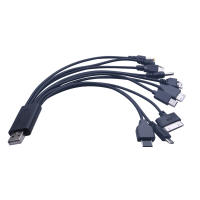 Cable De Carga USB Universal Multi-Plug Para Teléfonos Móviles Compatible Con Samsung Xiaomi Huawei Google OPPO Vivo Cable De 10 a 1 - details 3