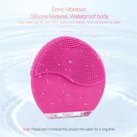 Cepillo De Limpieza Facial Eléctrico De Silicona Con Masaje Profundo a Alta Frecuencia Impermeable Cuidado De La Piel Recargable Por USB - details 2