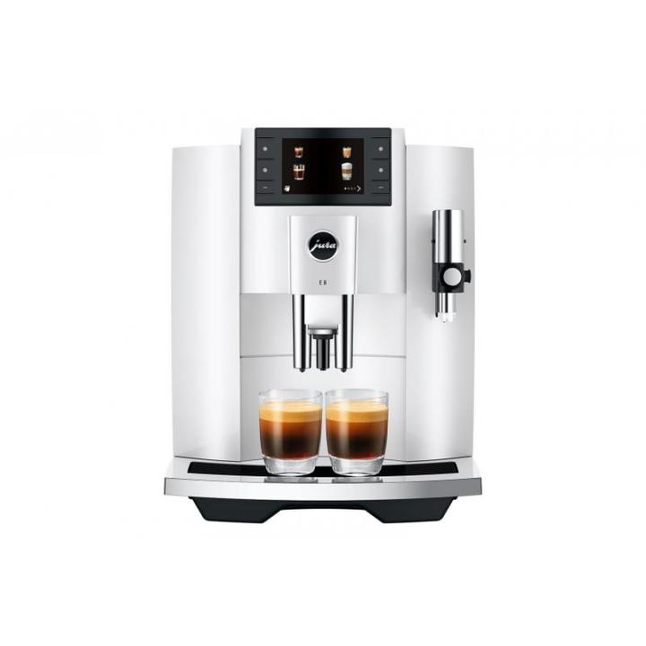 Cafetera Jura E8 Piano White (EC)