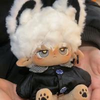 Muñeco De Peluche Astro De 20cm Piel Negra Cuerpo Humanoide Juguete Para Niños Regalo De Cumpleaños Y Navidad Vestido De Dibujos Animados - details 8