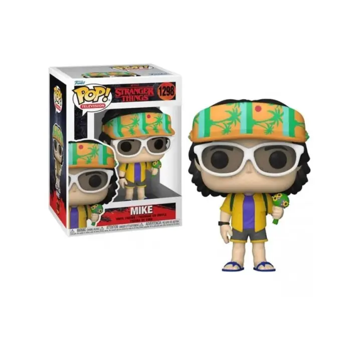 Funko Pop Mike Stranger Things 1298 - Figura Coleccionable de 10cm de Altura - 1